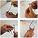 Jiecikou 50Pcs Reusable Plant Support Ties Adjustable Plant Twist Tie Garden Tool 5.3-inchthumb 4