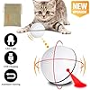 AceLife Katzenspielzeug Ball mit LED Licht, Elektrisch Katzen Spielzeug Ball Automatischer Rollender Katzen Ball Interaktives Spielzeug für Katzen