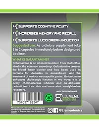 galantamine (120ct X 4 mg) por elemento nutracéuticos