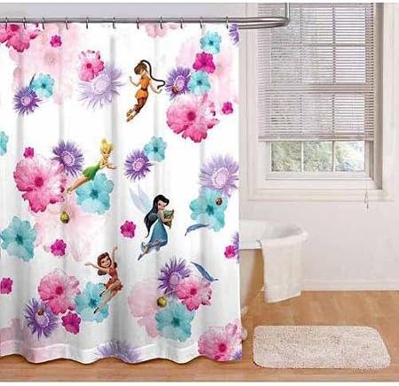 Amazon ディズニー Disney Us商品 ティンカーベル カーテン シャワーカーテン 子供用 男の子 女の子 並行輸入品 シャワーカーテン ホーム キッチン オンライン通販