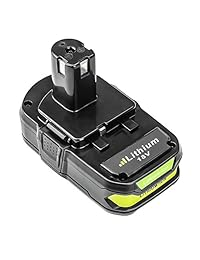 P102 - Batería de iones de litio para Ryobi (18 V, P104, P105, P102, P103, P107, P108, sustituye a batería de 18 V para Ryobi y batería de herramientas eléctricas Plus