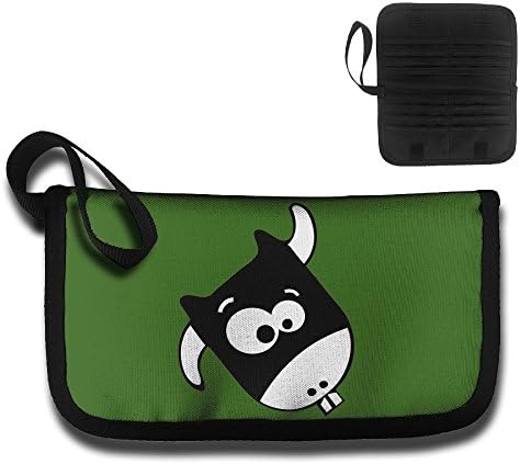 Unisex Kawaii Cow Business Card Holder Credit Card Case Large Capacity