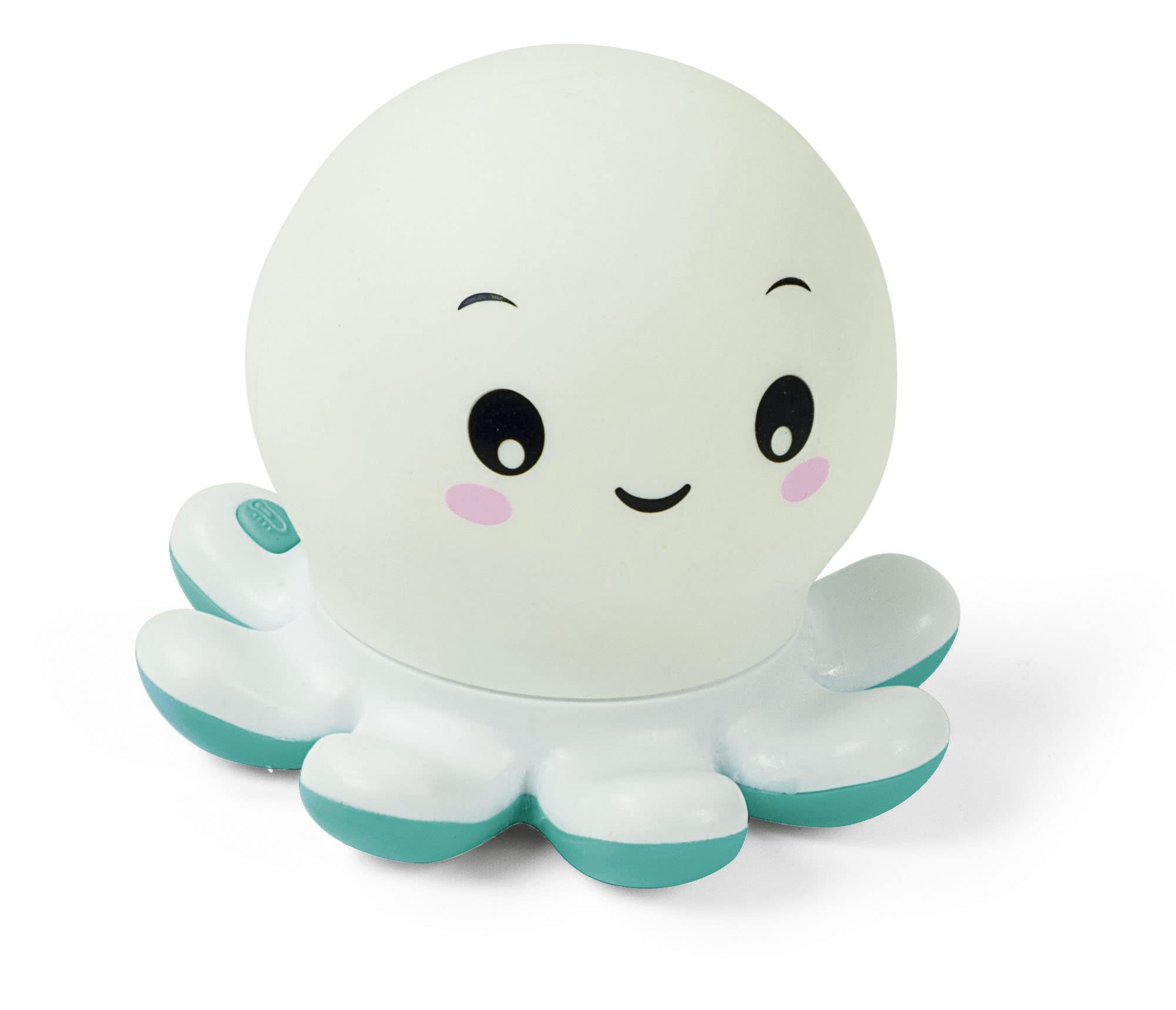 Clementoni - Baby Octopus First Bath Toy Lights and Melodies Newborn, 0 Months, 17407