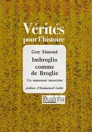 Imbroglio comme de Broglie