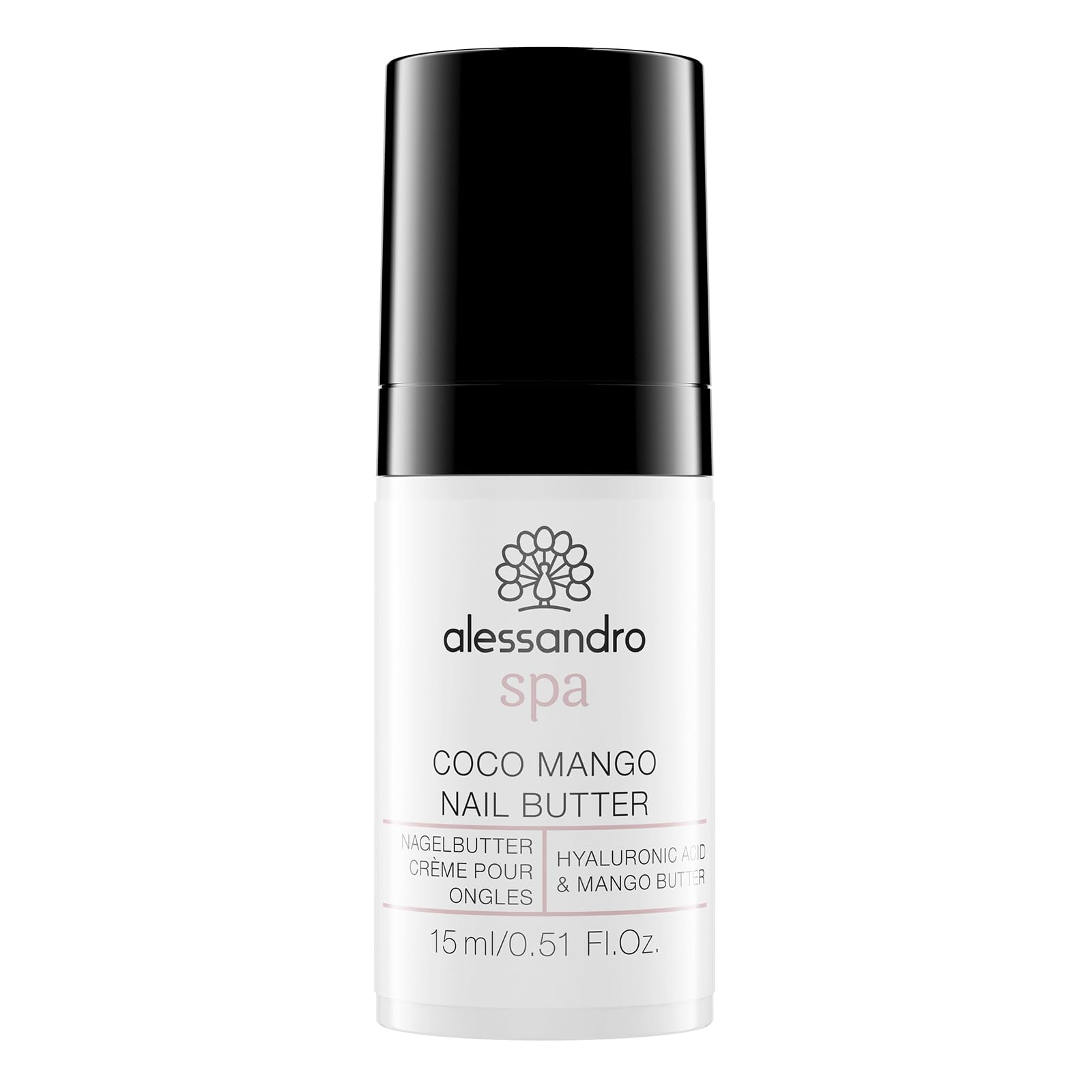 Spa Coco Mango Nail Butter Moisturising Nail Butter / Nail Cream with Hyaluronic Acid 15 ml