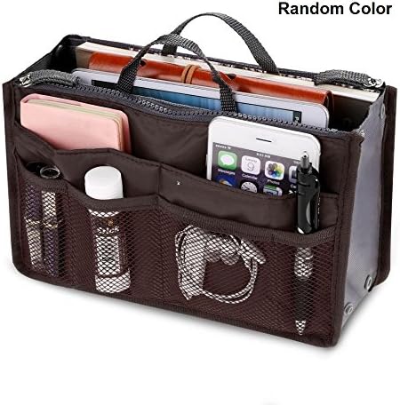 Orpio Women's Fabric and Nylon Multicolour Makeup and Cosmetic Organizer Toiletry Bag
