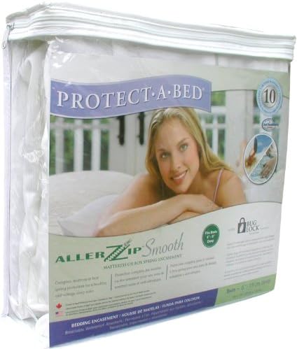 Protect a Bed Bed Bug Protection with Allerzip Smooth Pillow Encasement System - Pillow Protectors (pair)