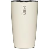 MiiR Tumbler, 12oz Insulated Stainless Steel with Press Fit Slide Lid – Splash Proof Design, Holds Hot & Cold Beverages, Stylish & Functional Cup Holder Compatible