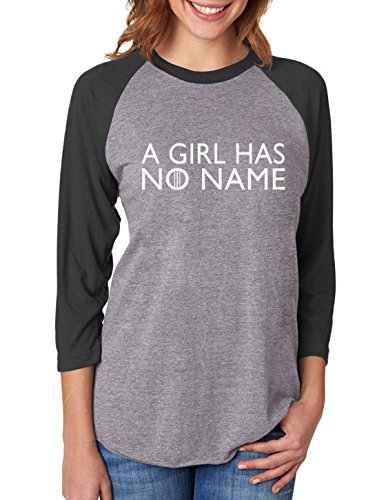 TeeStars - A Girl Has No Name 3/4 Women Sleeve Baseball Jersey Shirt