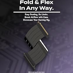 LINKUP - AVA5 PCIE 5.0 Riser Cable | RTX5090 RX8900