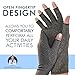 Dr. Frederick's Original Grippy Arthritis Gloves for Women & Men - Anti-Slip Compression Gloves for Arthritis Pain Relief - Medium