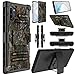 Galaxy Note 10 Plus 5G Case, Elegant Choise Shockproof Rugged Holster Hybrid Heavy Duty Full Body Protective Cover with Kickstand and Swivel Belt Clip for Samsung Note 10+ Plus / 5G / Pro (Camouflage)