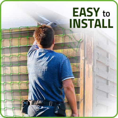 DeBird Trellis Netting for Climbing Garden Plants, Easy to Install