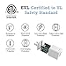 Pantom Short Cables, 7-inch USB Cable Charger Compatible with iPhone 15 Max Pro/14/13/12/11/X/8/7/6/5/iPad iPod Airpods