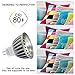 SHINE HAI MR16 LED Bulbs, 6W, GU5.3, 12V, 100% Aluminum Reflector, 50W Equivalent, 480lm, Warm White 2700K, 40 Degree Beam Angle, 6-Pack