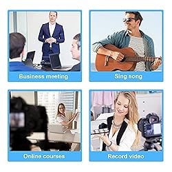 Lavalier Microphone,Professional Lapel Mic with