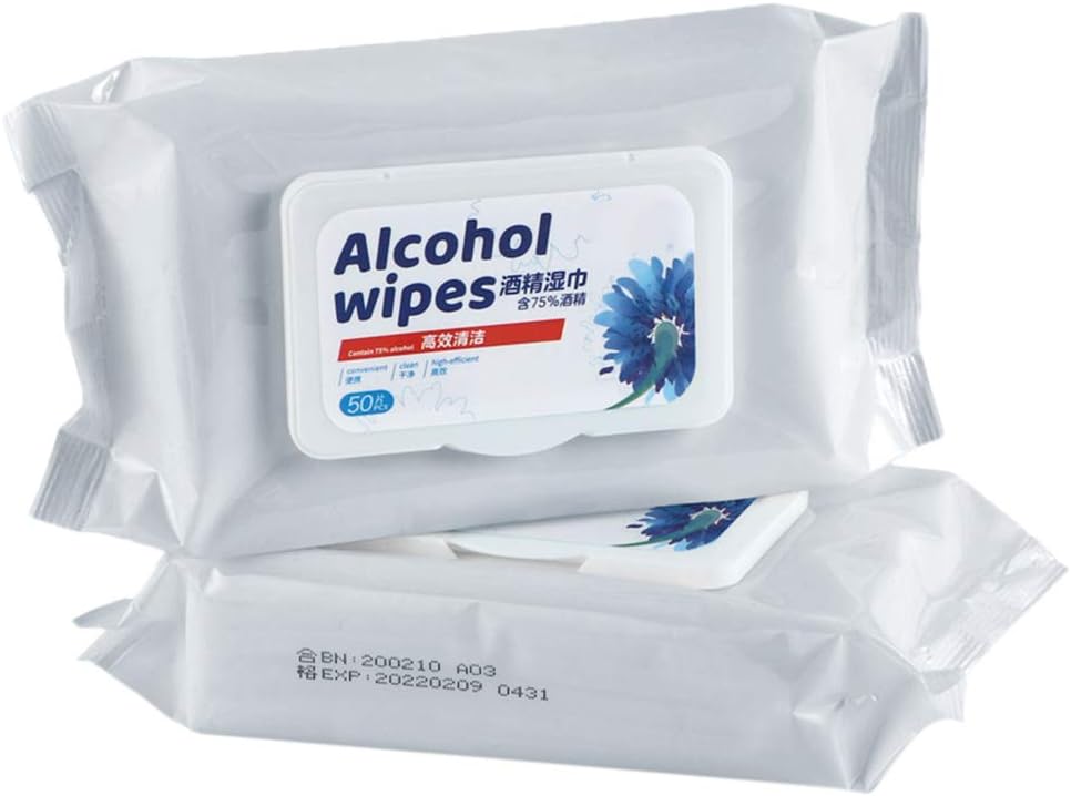 Wipes Disposable Hand Wipes Skin Toys Cleaning Disinfection Wipes Ethanol Cotton Pieces