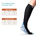 Cambivo 2 Pairs Compression Socks for Women & Men, fit for Running, Athletic Sports, CrossFit, Flight, Travel, Pregnancy, Nurses, Enhance Circulation & Speed-up Muscle Recovery (20-30 mmHg)