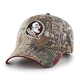 NCAA Florida State Seminoles Frost MVP Adjustable Hat, One Size, Realtree Camouflage
