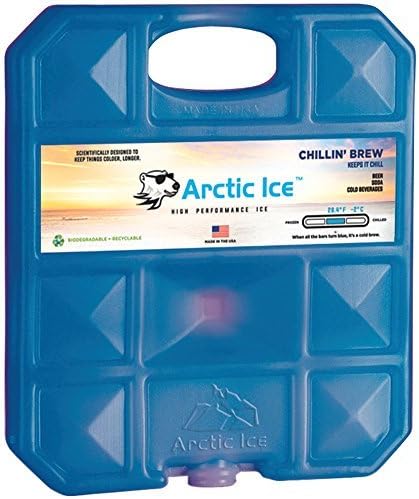ARCTIC ICE 1209 Chillin' Brew Series Freezer Packs (1.5lbs) Camping,Hiking,Travel