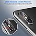 Camera Lens Protector Compatible for iPhone Xs X Xs max - [2 Pack] ICHECKEY Super Clear Ultra HD Back Camera Lens Tempered Glass Screen Cover Film Shield for Apple iPhone Xs/X/Xs max