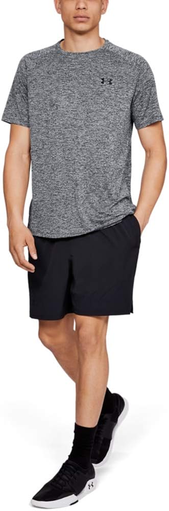 Under Armour Tech 2.0 Short Sleeve - Black / / Black - S - Image 4