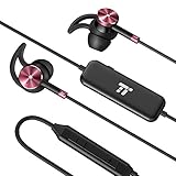 TaoTronics Active Noise Cancelling Wired In-Ear Headphones with 15 Hours Playtime and Built-in Microphone