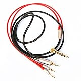 NEOMUSICIA Replacement upgrade Audio Cable Cord For V-MODA Crossfade M-100 V-MODA XS Headphone 1.2m/4FT