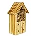 bambeco Log Cabin Bee House - 7 W x 4 D x 10 H