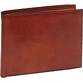Bosca Mens Old Leather Credit Wallet w/ID Passcase (Amber)