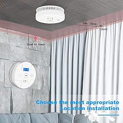 Combination Smoke Carbon Monoxide Alarm Detector