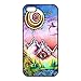 Funny Trippy Protective Rubber Back Fits Cover Case for iPhone 5 5s