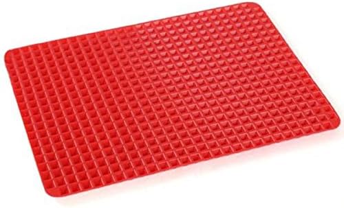 S&amp;M Pan Non Stick Fat Reducing Silicone Cooking Mat Oven Baking Tray Sheets