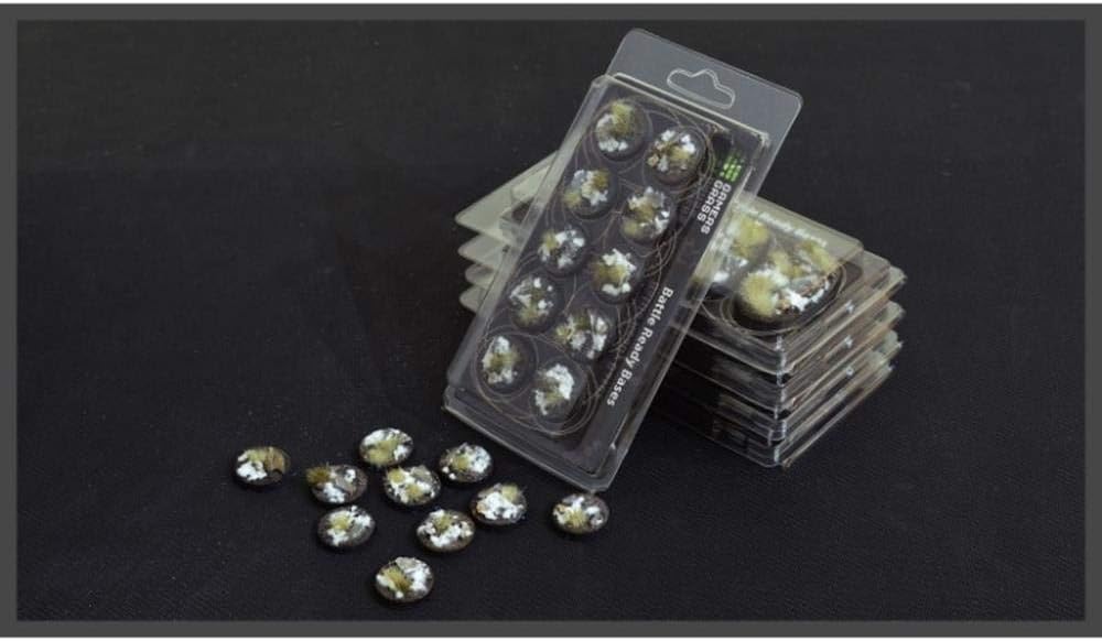 Battle Ready Bases: Winter Round 25mm (x10)