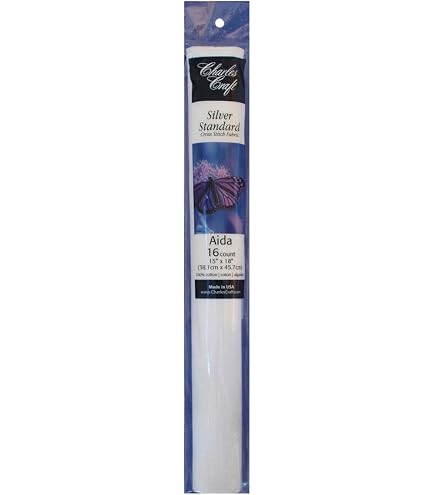 Amazon.com: Charles Craft Silver Label Aida 18 Count 15