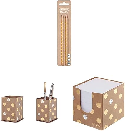 Herlitz 50022229 Bleistift Pure Glam Hb Dreikant 2 Stuck Kocher Pure Glam Pappe Rechteckig 1 Stuck Zettelkasten Pure Glam 9x9cm 700 Blatt Blanko 1 Stuck Amazon De Burobedarf Schreibwaren