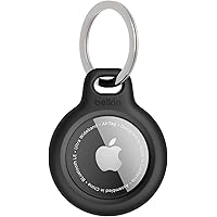 Belkin Apple AirTag Secure Holder with Key Ring - Durable, Scratch-Resistant Case with Open Face & Raised Edges - Protective 