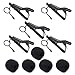 Lapel Microphone Clip, PEMOTech 5 Pack 5/16