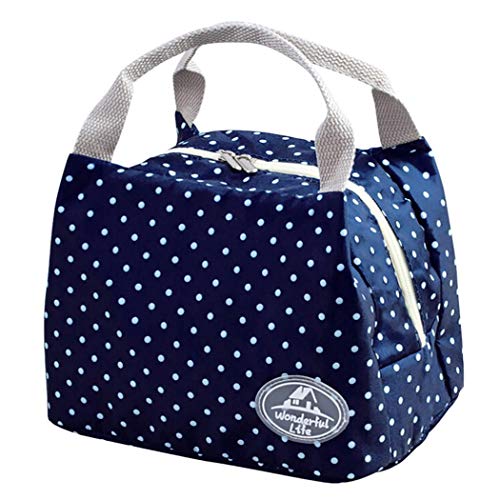 Kaimu Portable Insulation Bag Outdoor Travel Picnic School Lunch Storage Bags Lunch Bags