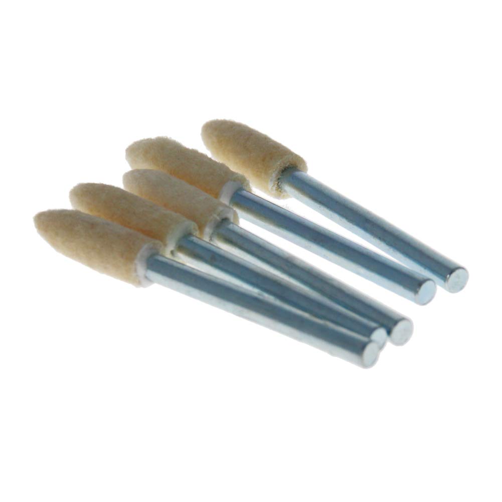 Utoolmart 5mm Wool Felt Mounted Points