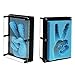 IUU 3D Clone Pin Art Sculpture Pin Impression Toy Home Office Desktop Toy for Kids Adults Gift, Large Size, Blue