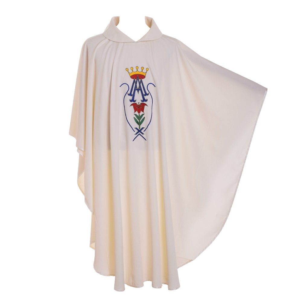 BLESSUME Priest Chasuble Embroidered Vestments Altar Mass Vestments
