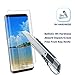 Galaxy S9 Plus Screen Protector,[2-Pack] Cafetec Tempered Glass Screen Protector with [9H Hardness][Easy Bubble-Free Installation][Anti-Scratch] Compatible with Samsung Galaxy S9 Plus.