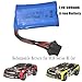 FSTgo 7.4V 500mAh High Power Li-ion Rechargeable Battery Packs for High Speed RC Car 9118 Series