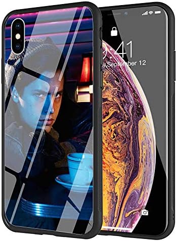 YZSGP AA-244 Riverdale Phone Case for iPhone XR, Tempered Glass Back Cover with 360 Degree Full Strong Protection