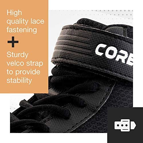 CORE Ringerschuhe für Herren, Damen und Kinder, Schwarz, 44 EU 4