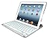 ZAGG PROfolio+ Ultrathin Case with Backlit Bluetooth Keyboard for iPad 2/3/4-White