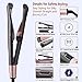 Hair Straightener & Curler 2 in 1 Tourmaline Ceramic Flat Iron for Healthy Hair Styling Fast Heating-up with Adjustable Temp Dual Voltage Hair Styling Tool Hair Curlerthumb 1