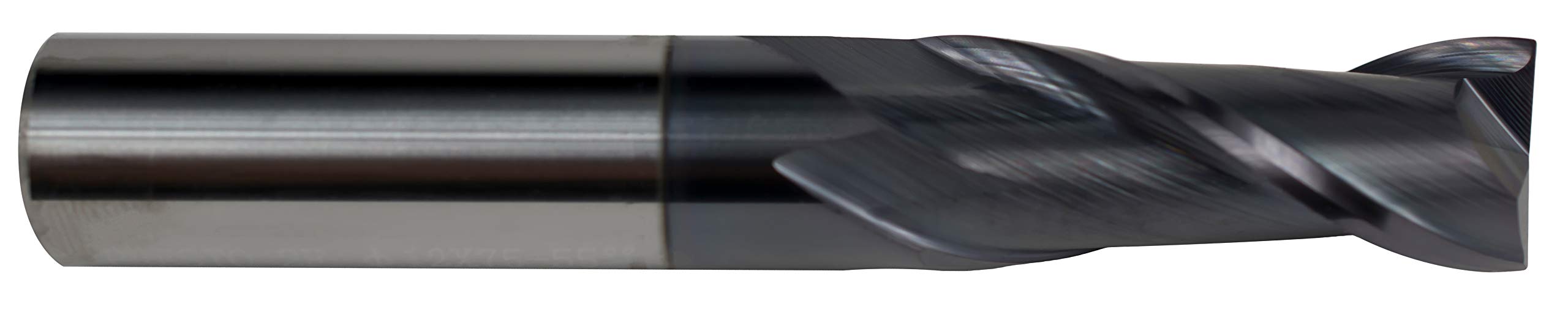 Presto 319088.0 Solid Carbide 2 Flute Solid Carbide End Mills, 8.00mm Diameter, 60mm Length, 20mm Flute Length