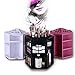 Hicollie Makeup/Cosmetic Organizer 360 Rotating/Revolving Cosmetic Storage Tabletop Big Capacity Carousel New Sturdy Stylish Black